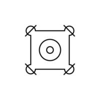 drone vector icon illustration