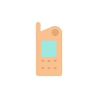 teléfono, móvil, tecnología vector icono ilustración