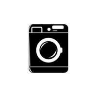 washing machine vector icon illustration