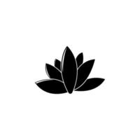 lotus flower vector icon illustration
