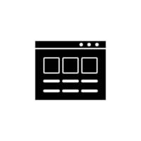 Web development vector icon illustration
