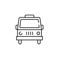 Indian car vector icon illustration