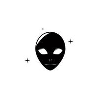 alien vector icon illustration