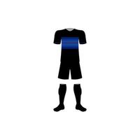 Japan national football form vector icon illustration