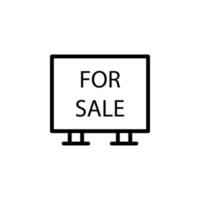 estate for real sale vector icon illustration