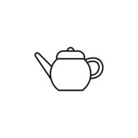 kettle vector icon illustration