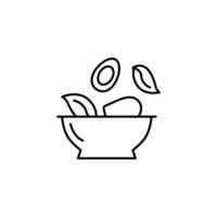 Vegetables healthy vector icon illustration