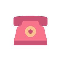 Phone, landline vector icon illustration