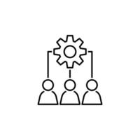 Sociology vector icon illustration