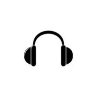 headphones vector icon illustration