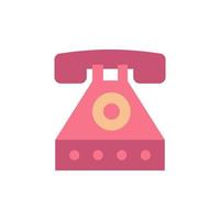 Phone, landline vector icon illustration