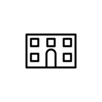 building vector icon illustration