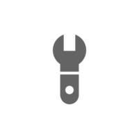 Wrench, tool, Repair, spanner vector icon illustration