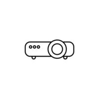 proyector vector icono ilustración