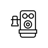 Phone, landline vector icon illustration