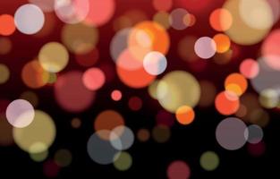 Colorful Sparkle Bokeh Effect Background vector