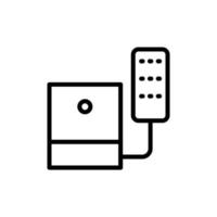 Phone, landline vector icon illustration