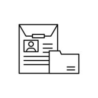 Document data user locked vector icon illustration