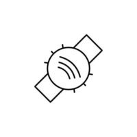 smartwatch vector icon illustration