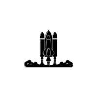 rocket vector icon illustration