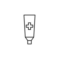 ointment vector icon illustration