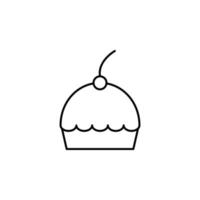 cake vector icon illustration