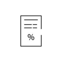 invoice vector icon illustration