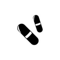 pill vector icon illustration