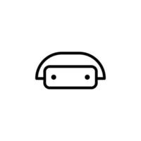 sofa vector icon illustration