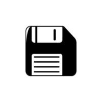 Floppy Disk vector icon illustration