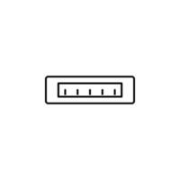 usb vector icon illustration