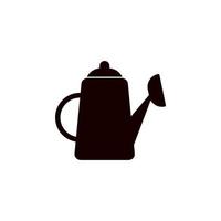 garden watering can vector icon illustration