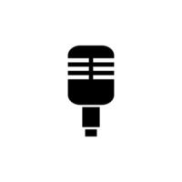 Karaoke, premium, microphone vector icon illustration