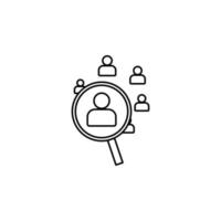 look for a people vector icon illustration