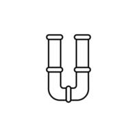 sewer pipe vector icon illustration
