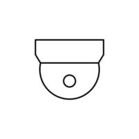 Cctv vector icon illustration