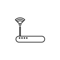 modem vector icon illustration