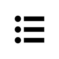 office list vector icon illustration