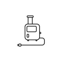 meat grinder vector icon illustration