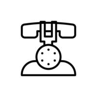 Phone, landline vector icon illustration