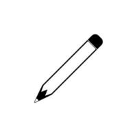 pencil vector icon illustration