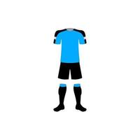 Uruguay national football form vector icon illustration