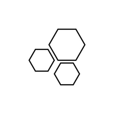honeycombs vector icon illustration