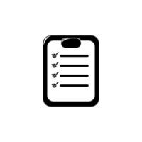 checklist vector icon illustration