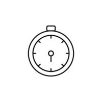 momento, alarma reloj vector icono ilustración