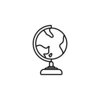 globe vector icon illustration