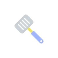 Kitchen, spatula vector icon illustration