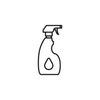 dishwashing liquid, laundry detergent vector icon illustration