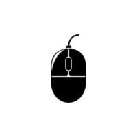 computer mouse vector icon illustration