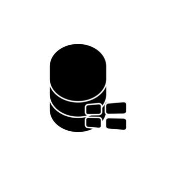 database windows vector icon illustration